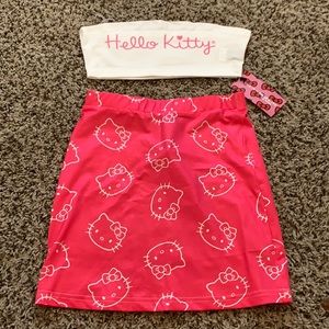 Hello Kitty x Shein 2 Piece Set XS NWT